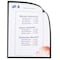 C-Line Products 8-1/2" x 11" Cubicle Keepers Display Pockets for Metal Surfaces, 2/PK, 12PK/BX, 5BX/CT 37911-BX - alternate 3
